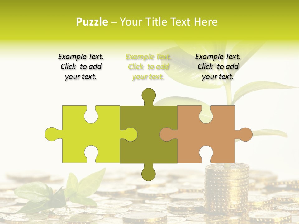 Financial Rich Golden PowerPoint Template