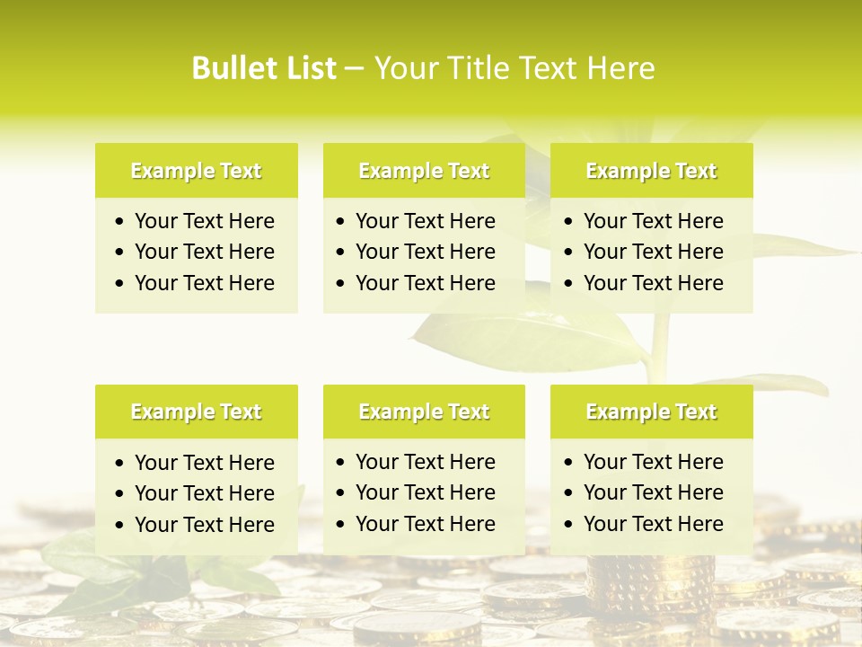 Financial Rich Golden PowerPoint Template