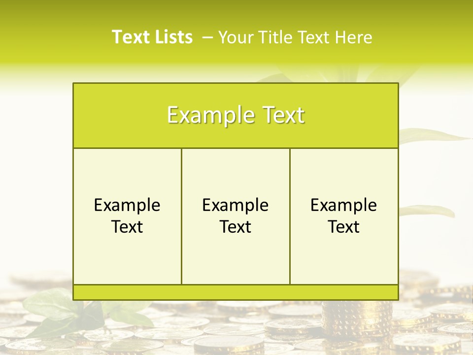Financial Rich Golden PowerPoint Template