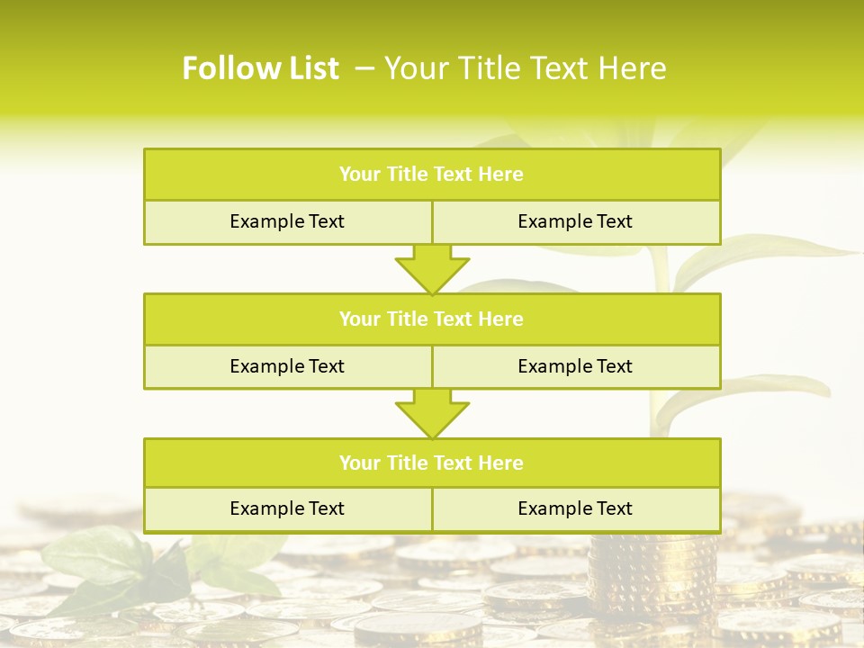 Financial Rich Golden PowerPoint Template