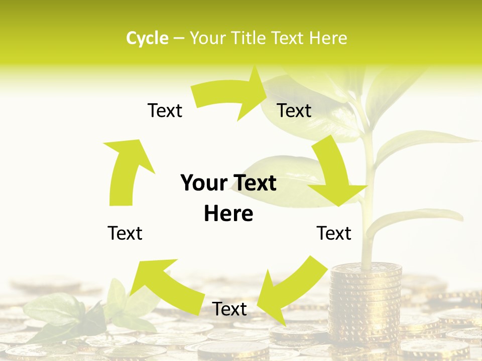 Financial Rich Golden PowerPoint Template