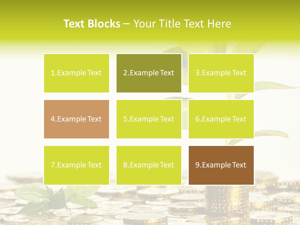 Financial Rich Golden PowerPoint Template