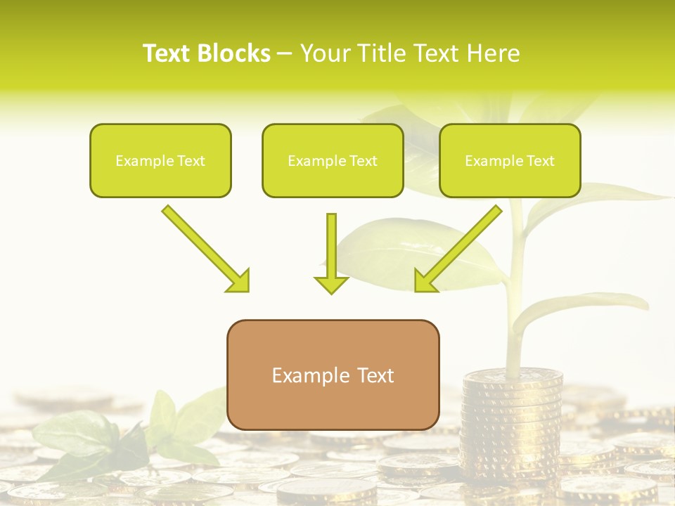 Financial Rich Golden PowerPoint Template