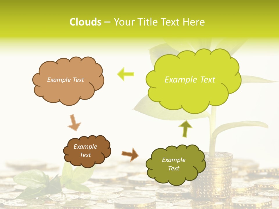Financial Rich Golden PowerPoint Template