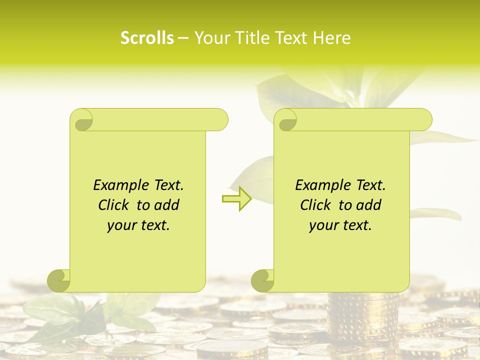 Financial Rich Golden PowerPoint Template