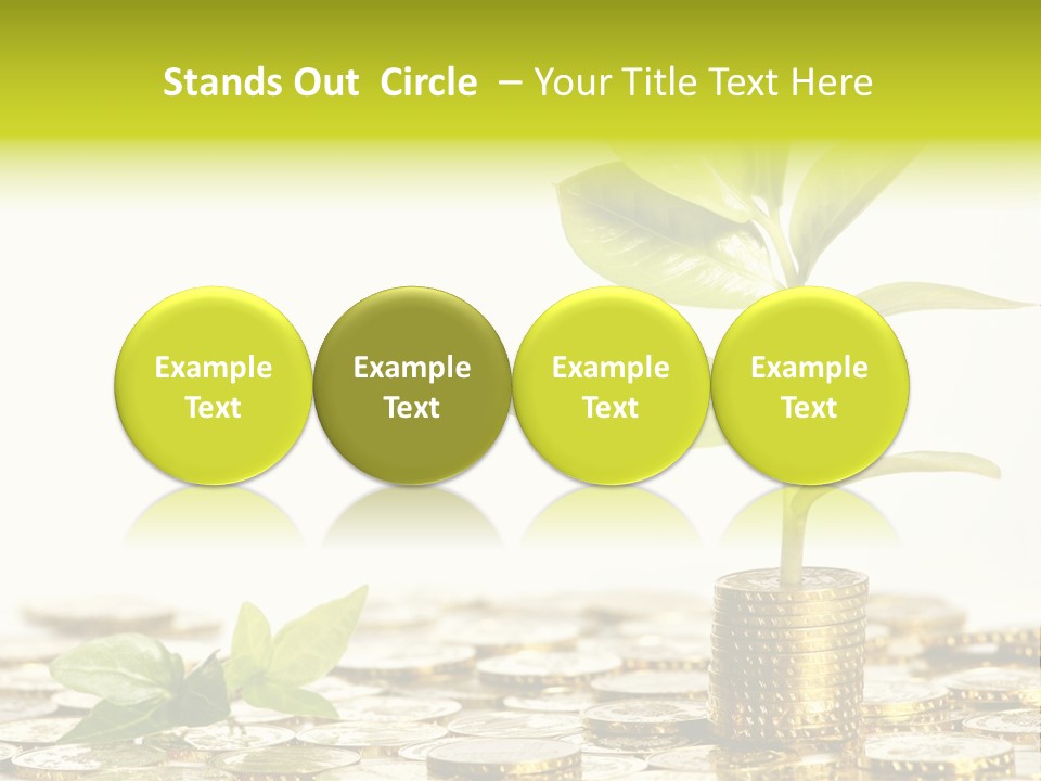 Financial Rich Golden PowerPoint Template