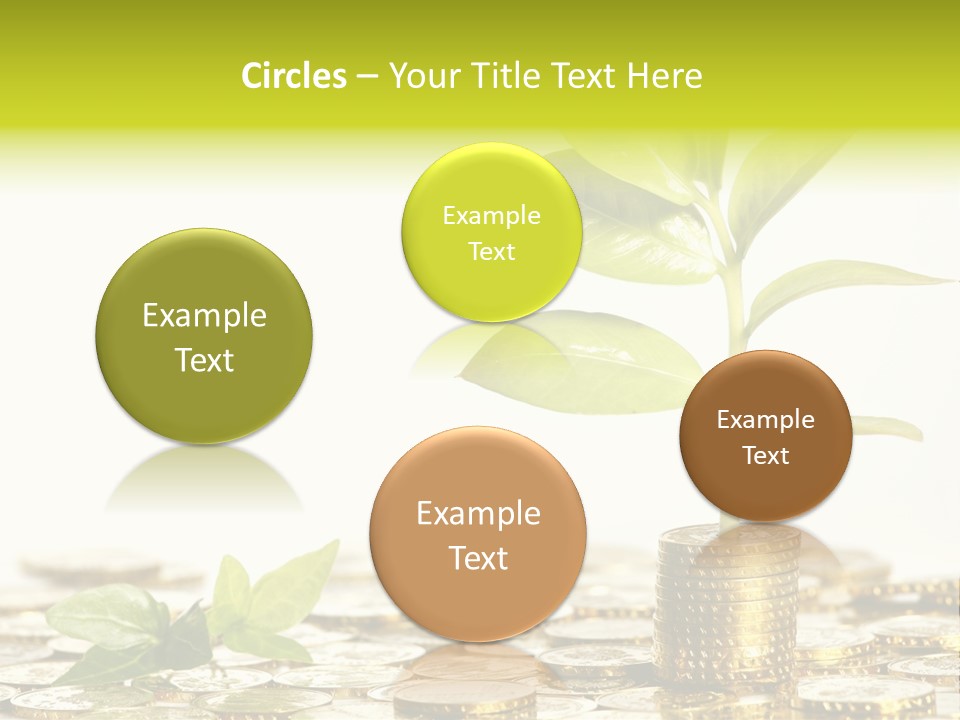 Financial Rich Golden PowerPoint Template