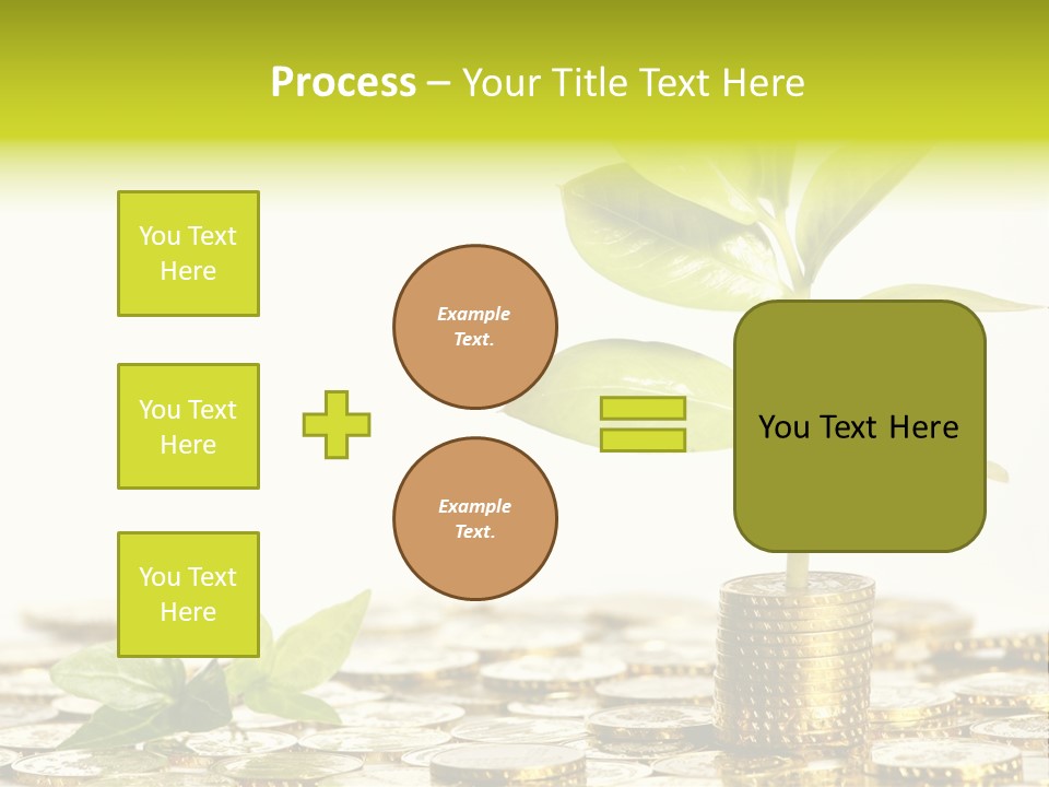 Financial Rich Golden PowerPoint Template