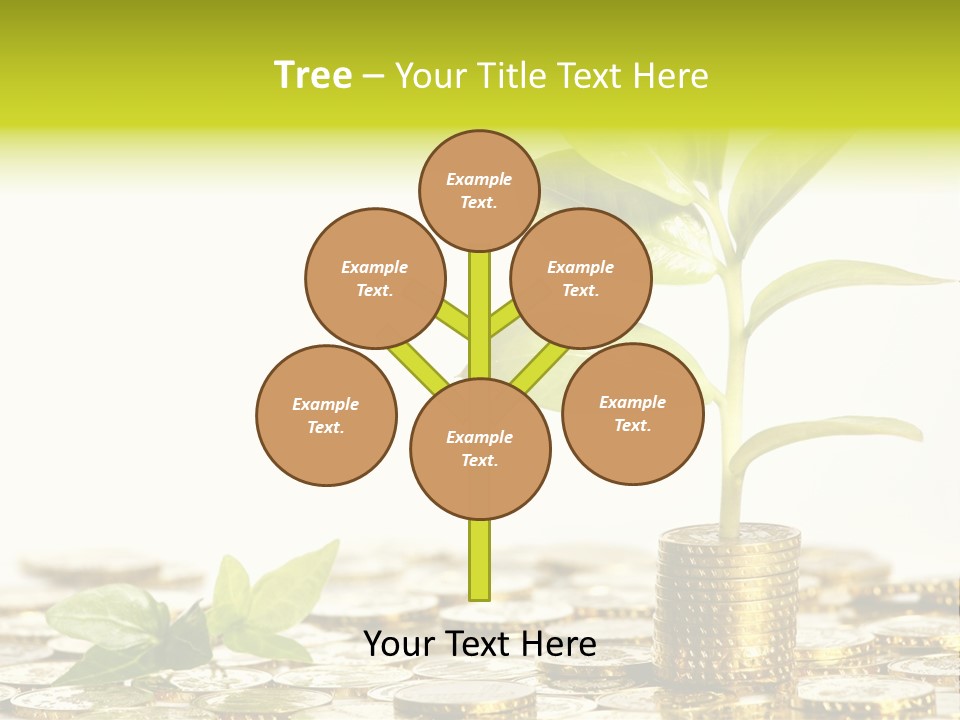 Financial Rich Golden PowerPoint Template