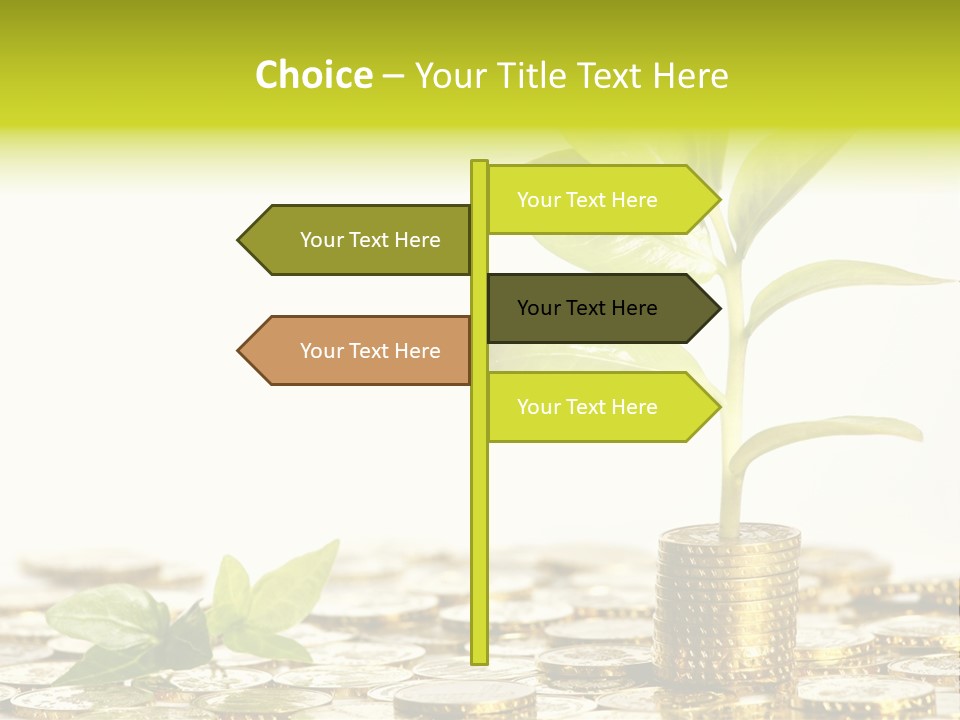 Financial Rich Golden PowerPoint Template