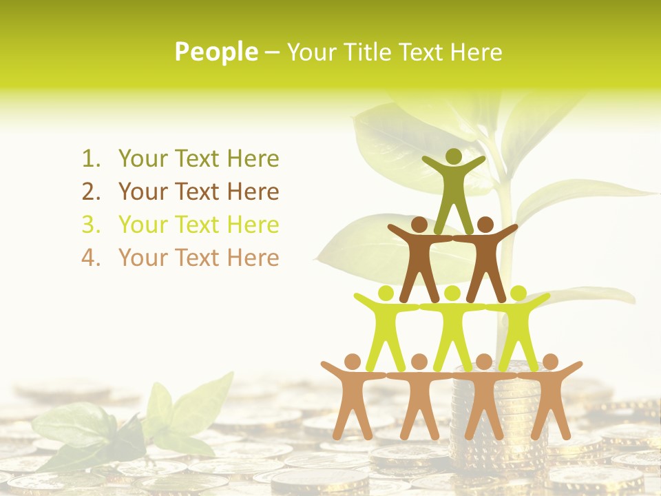 Financial Rich Golden PowerPoint Template