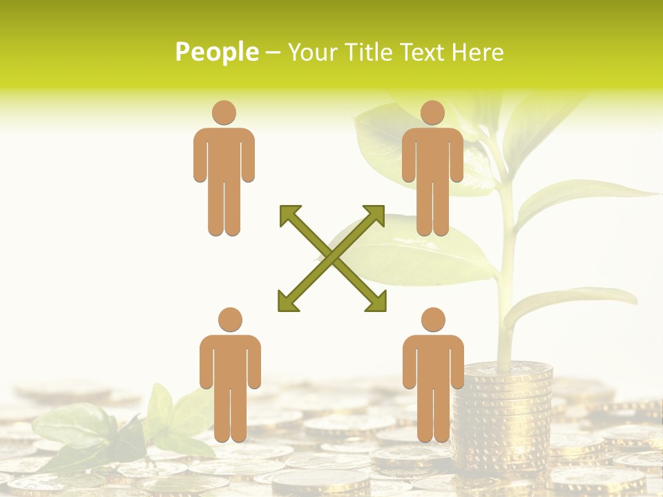 Financial Rich Golden PowerPoint Template