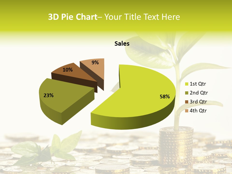 Financial Rich Golden PowerPoint Template