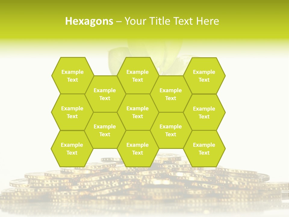 Home Metal Gold PowerPoint Template