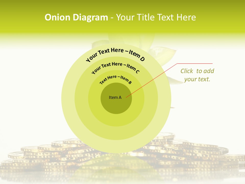 Home Metal Gold PowerPoint Template