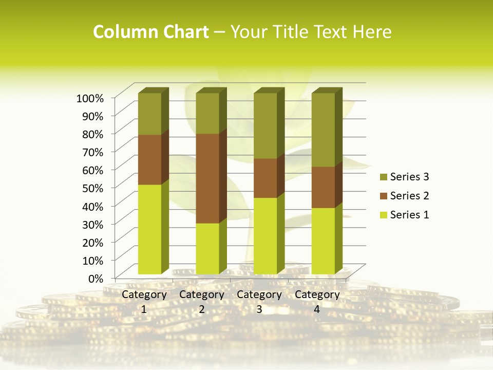 Home Metal Gold PowerPoint Template
