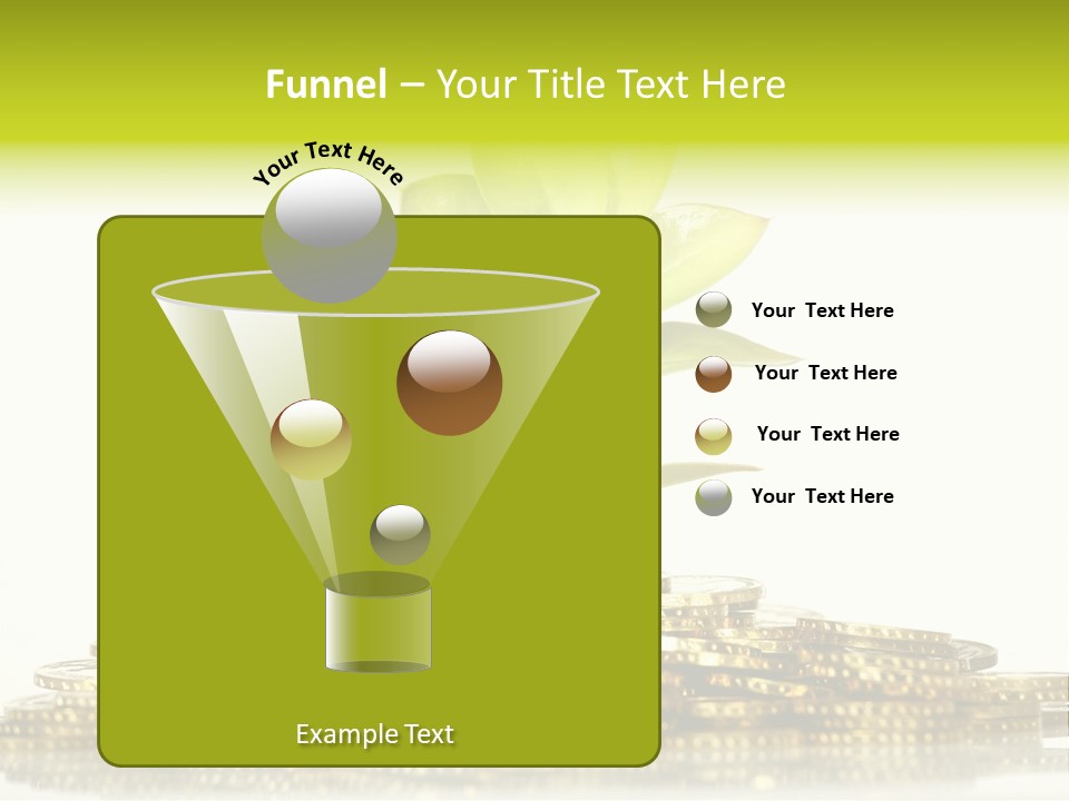 Home Metal Gold PowerPoint Template