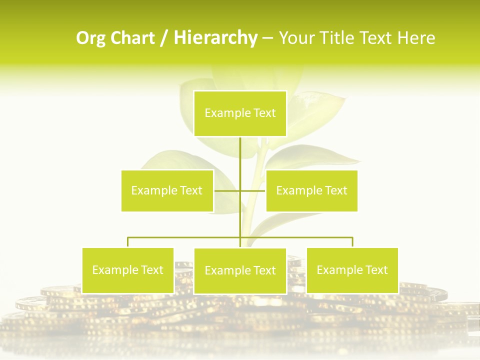 Home Metal Gold PowerPoint Template