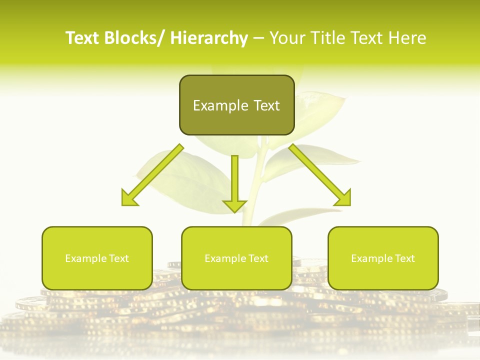 Home Metal Gold PowerPoint Template