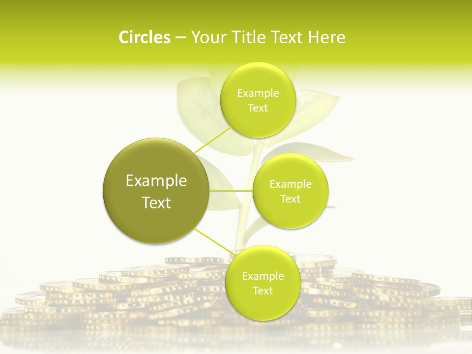 Home Metal Gold PowerPoint Template