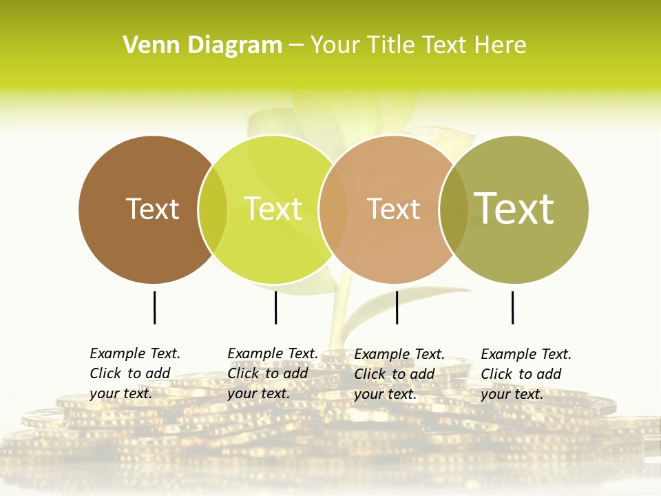 Home Metal Gold PowerPoint Template