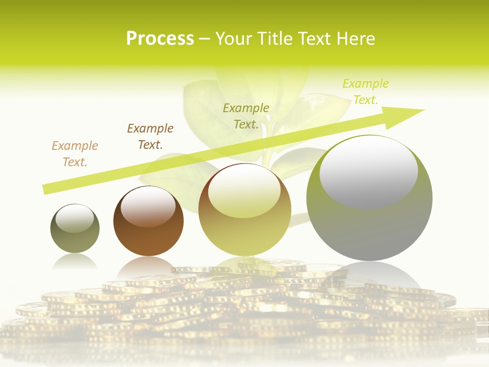 Home Metal Gold PowerPoint Template