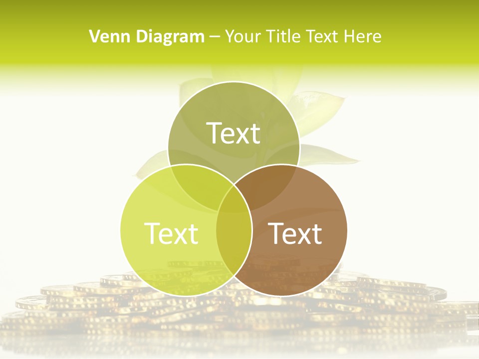 Home Metal Gold PowerPoint Template