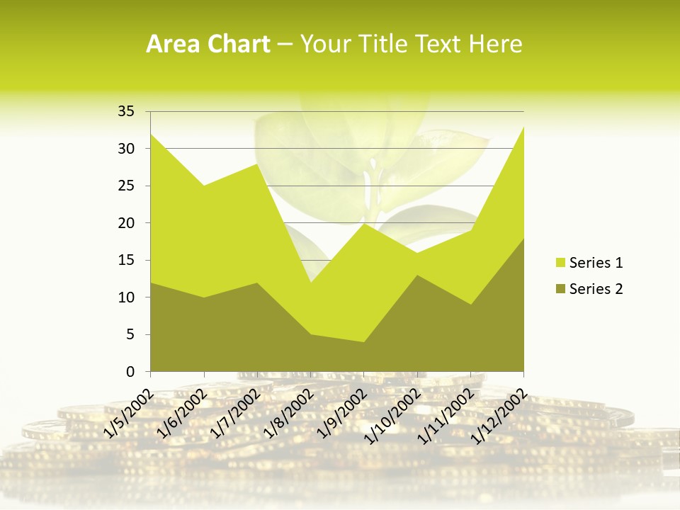 Home Metal Gold PowerPoint Template