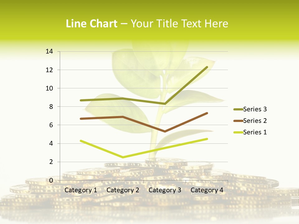 Home Metal Gold PowerPoint Template