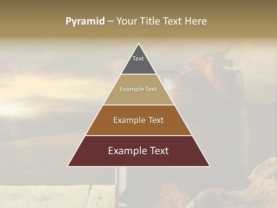 Vineyard Wooden Old Wood PowerPoint Template