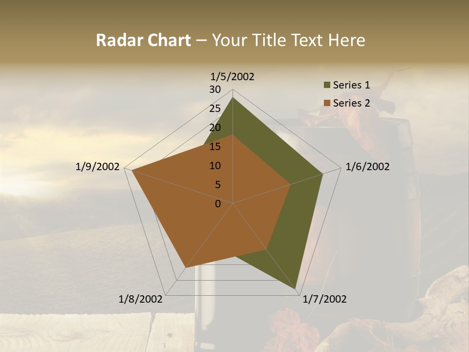 Vineyard Wooden Old Wood PowerPoint Template