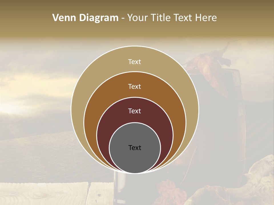 Vineyard Wooden Old Wood PowerPoint Template