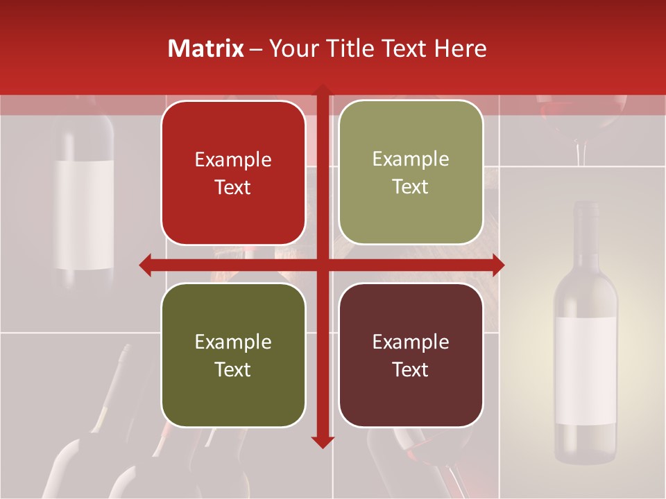 Cellar Red Wine Barrel PowerPoint Template