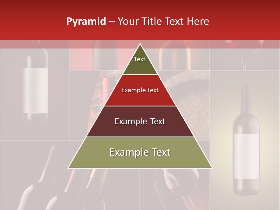 Cellar Red Wine Barrel PowerPoint Template