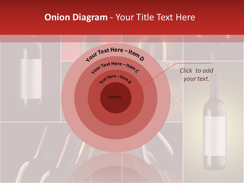 Cellar Red Wine Barrel PowerPoint Template