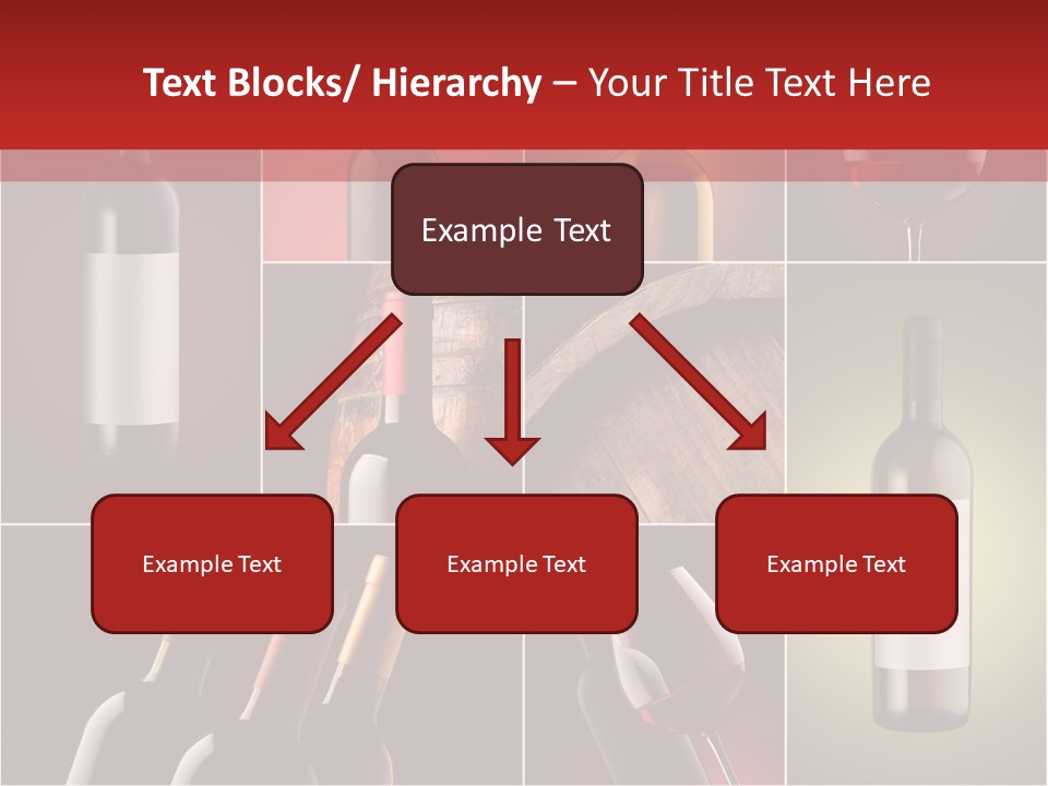Cellar Red Wine Barrel PowerPoint Template
