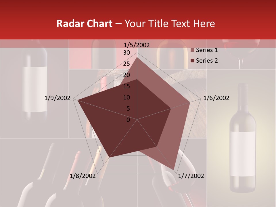 Cellar Red Wine Barrel PowerPoint Template