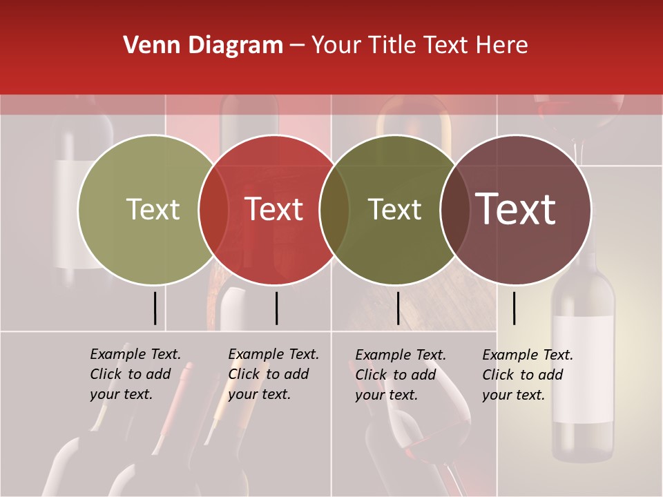 Cellar Red Wine Barrel PowerPoint Template