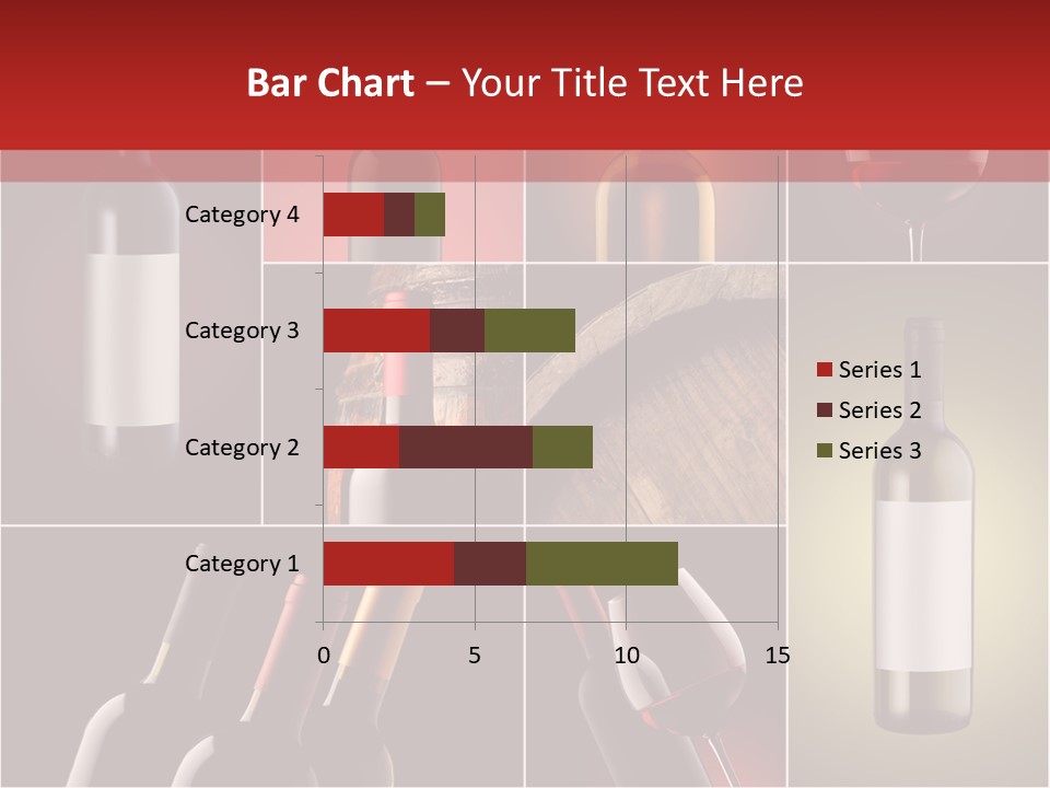 Cellar Red Wine Barrel PowerPoint Template