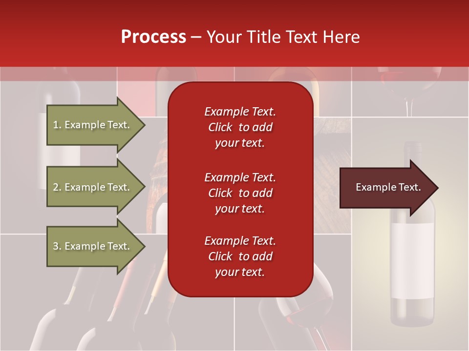 Cellar Red Wine Barrel PowerPoint Template