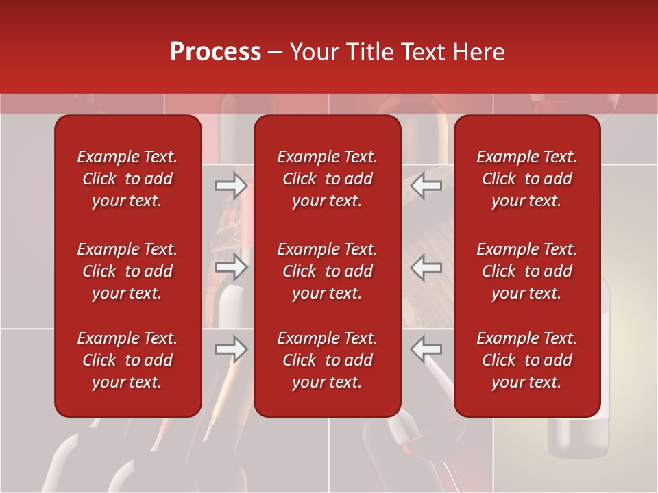 Cellar Red Wine Barrel PowerPoint Template