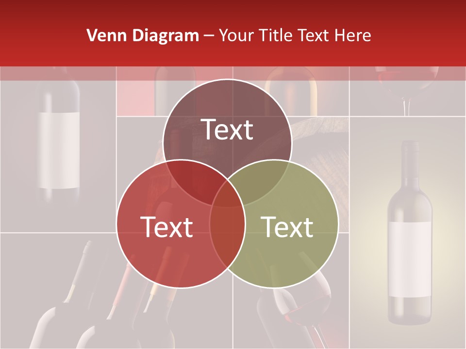 Cellar Red Wine Barrel PowerPoint Template