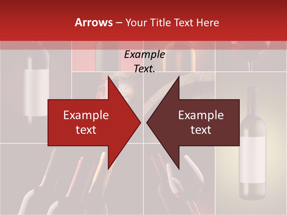 Cellar Red Wine Barrel PowerPoint Template