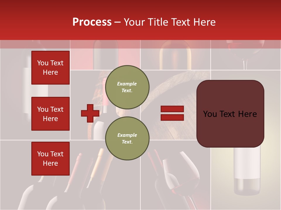 Cellar Red Wine Barrel PowerPoint Template