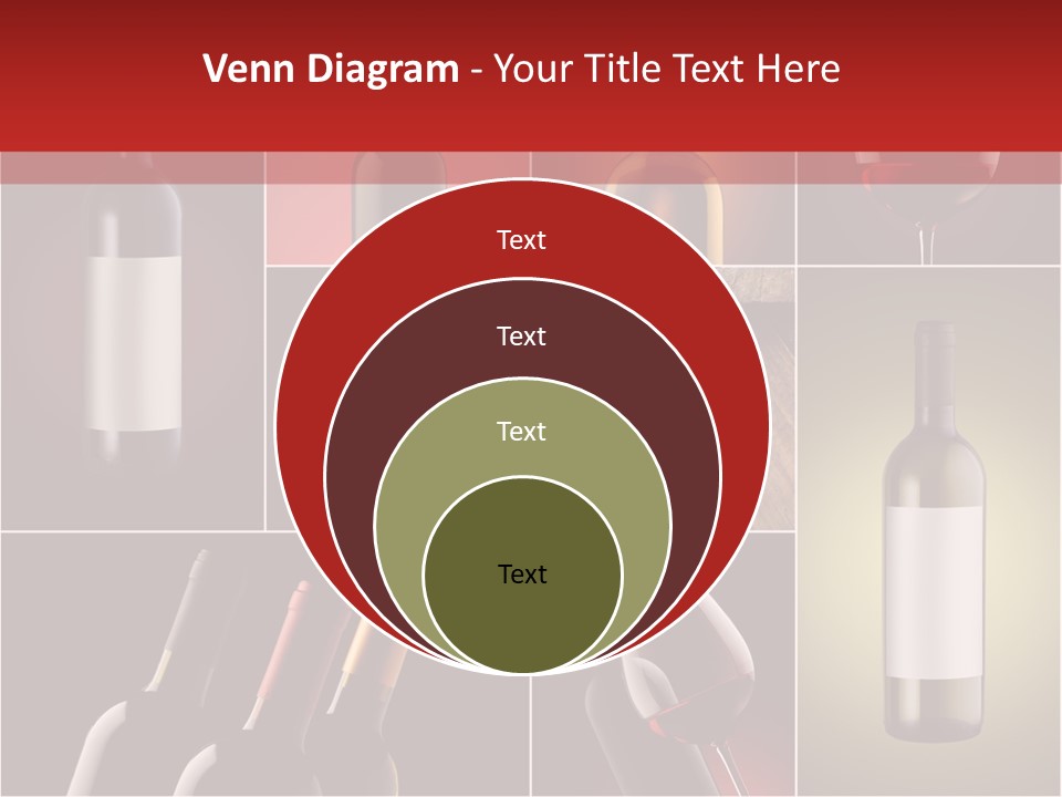 Cellar Red Wine Barrel PowerPoint Template