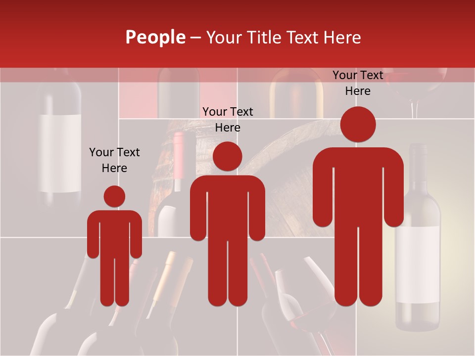 Cellar Red Wine Barrel PowerPoint Template