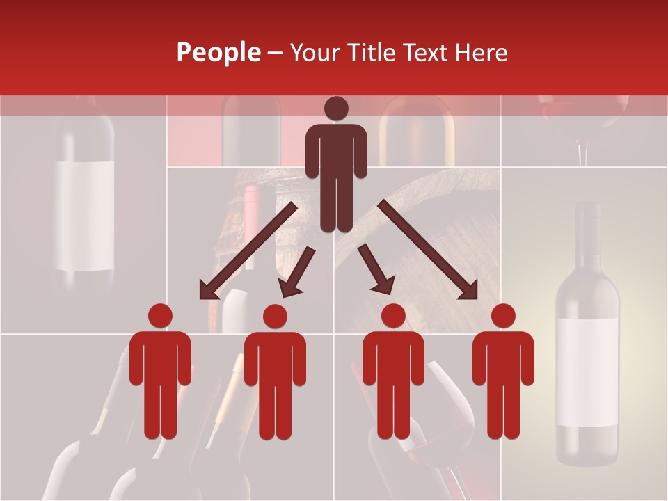 Cellar Red Wine Barrel PowerPoint Template