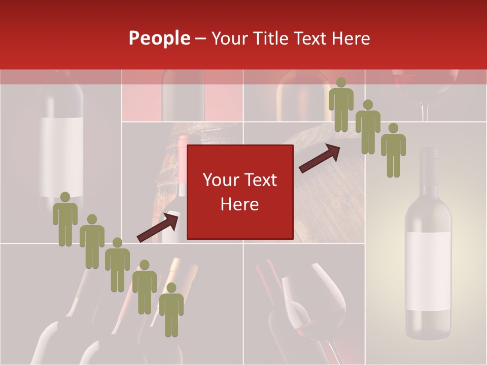 Cellar Red Wine Barrel PowerPoint Template
