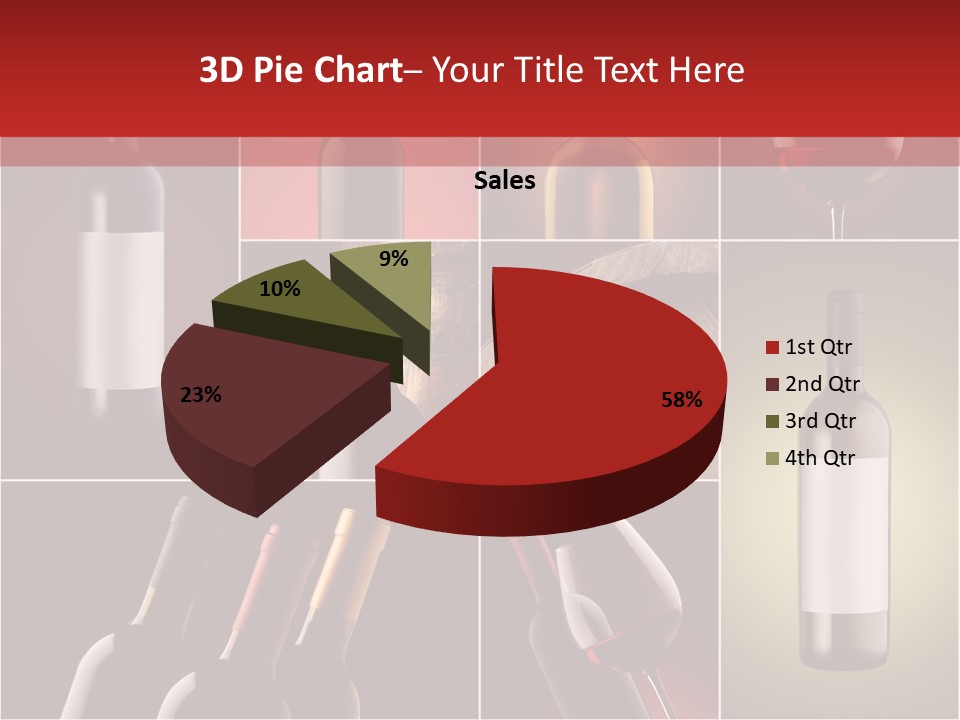 Cellar Red Wine Barrel PowerPoint Template