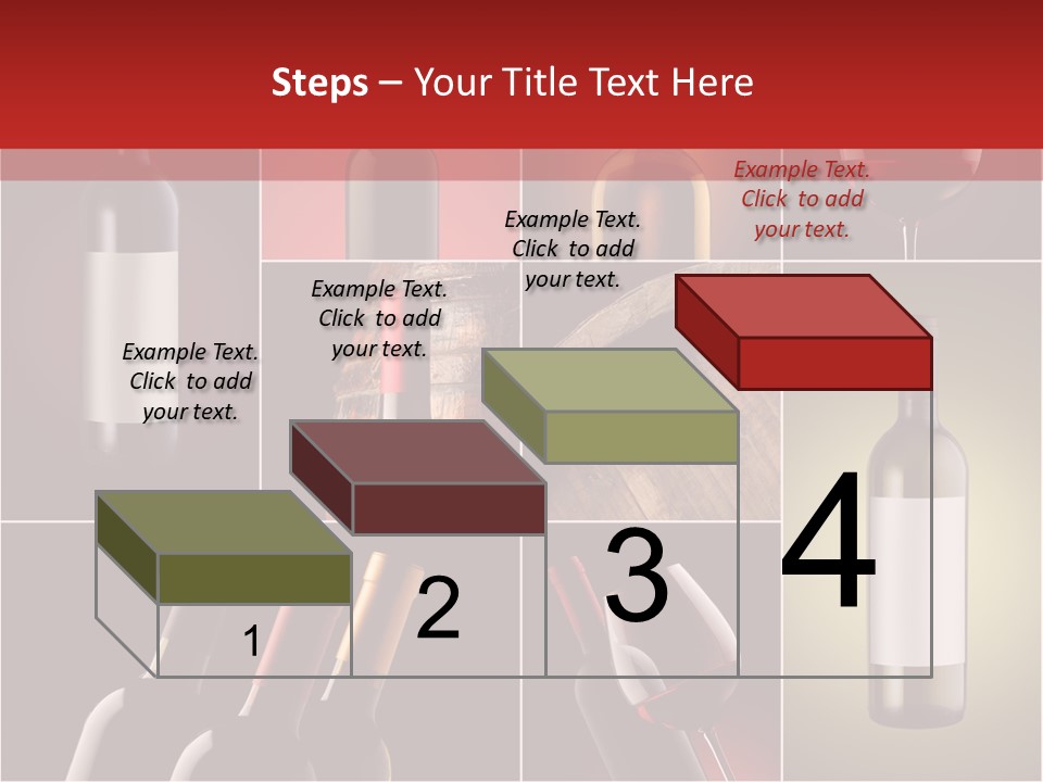 Cellar Red Wine Barrel PowerPoint Template